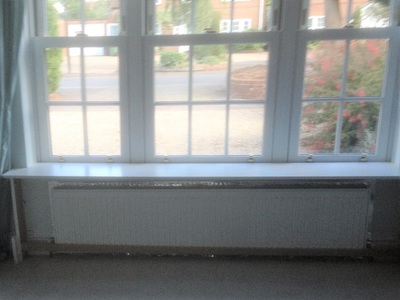 Bespoke radiator cover installation – photo 1