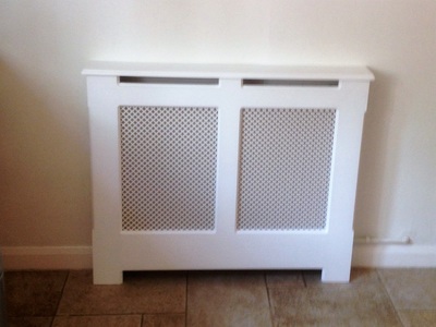Bespoke radiator cover installation – photo 11