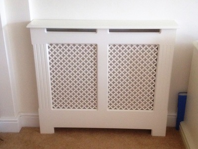 Bespoke radiator cover installation – photo 14