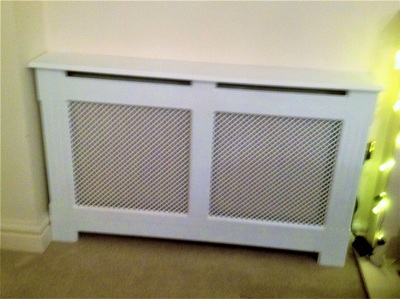 Bespoke radiator cover installation – photo 19
