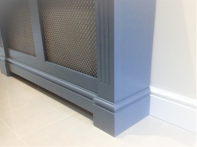 Bespoke radiator cover installation – photo 22