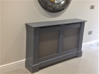 Bespoke radiator cover installation – photo 23