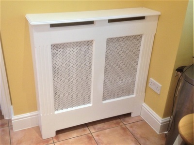 Bespoke radiator cover installation – photo 25