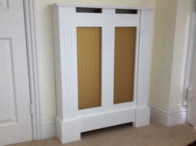 Bespoke radiator cover installation – photo 3