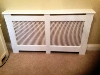 Bespoke radiator cover installation – photo 30